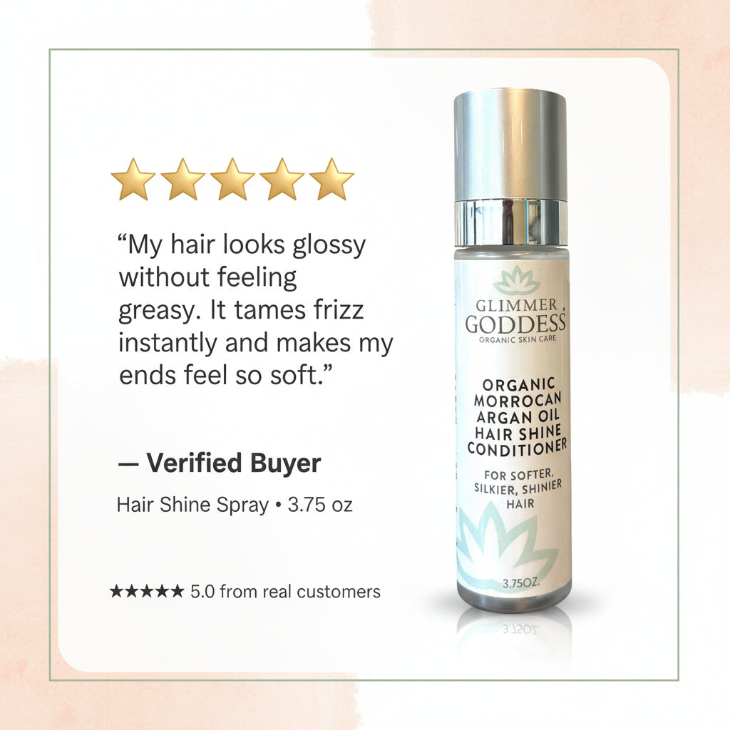 Hair Shine Spray – Frizz Control & Hydrating