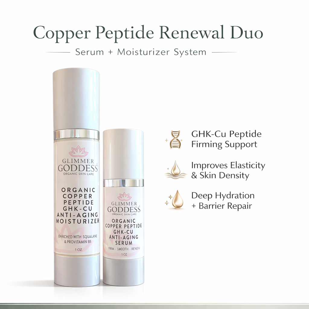 Copper Peptide Duo – Anti-Aging Serum & Moisturizer