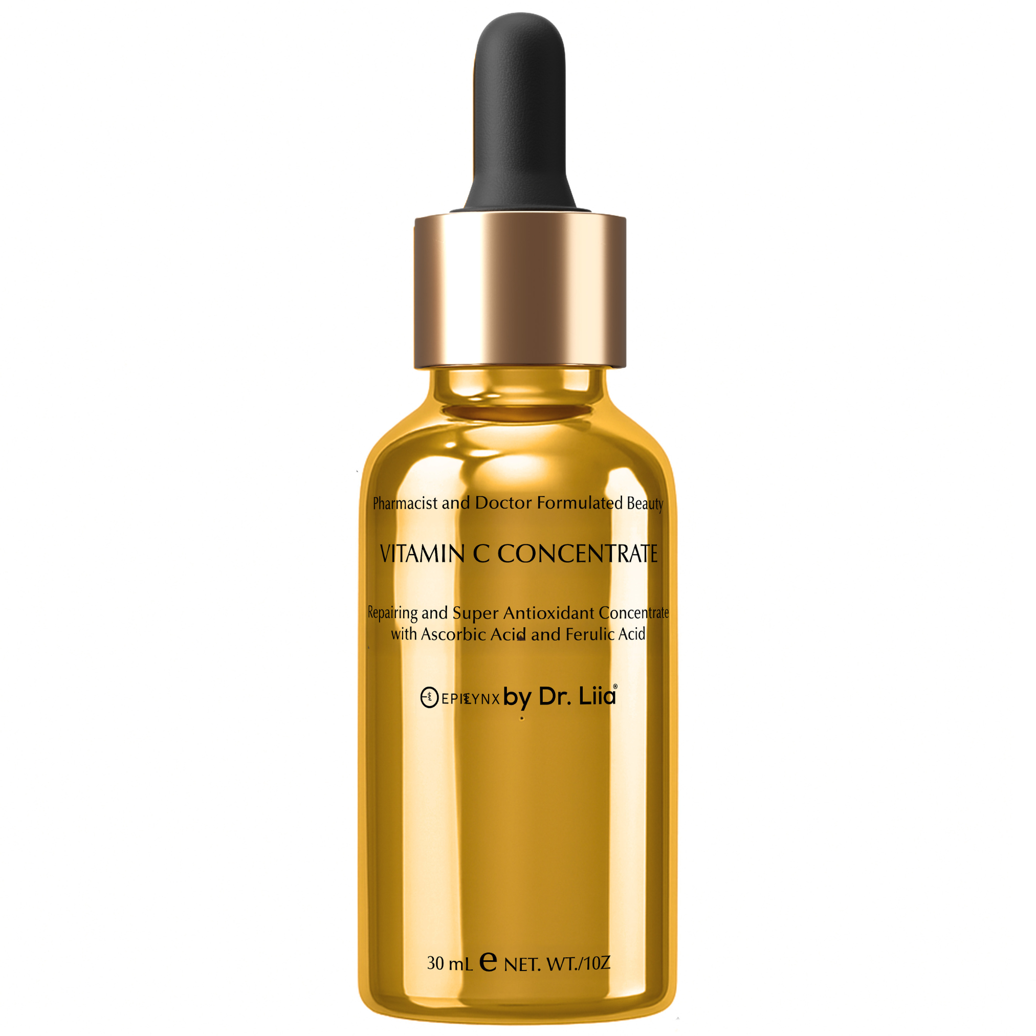 Brightening Vitamin C Glow Serum for Sensitive & Dry Skin – Vegan, Gluten-Free, Anti-Aging, Fragrance-Free