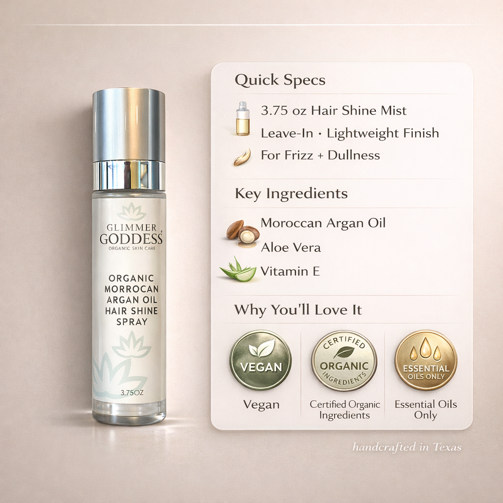 Hair Shine Spray – Frizz Control & Hydrating