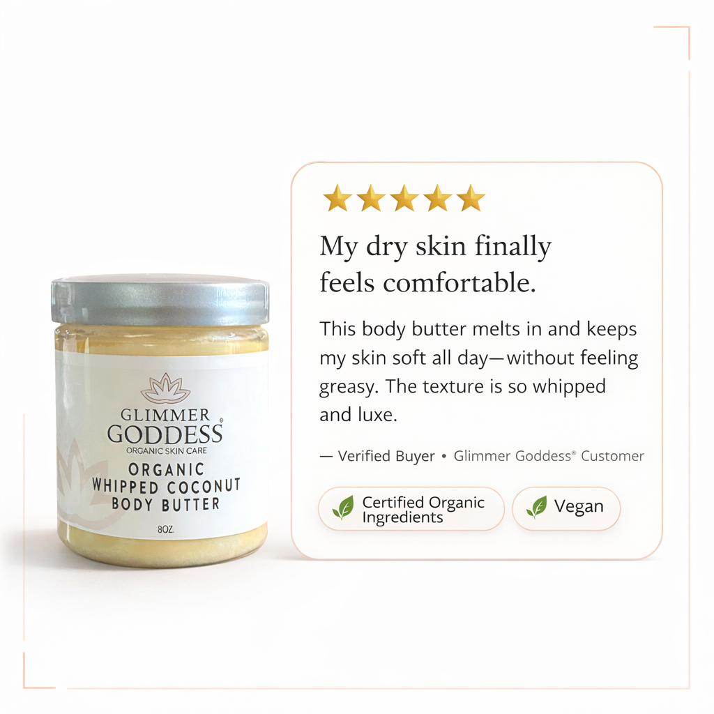 Whipped Coconut & Vitamin E Body Butter – Ultra-Nourishing