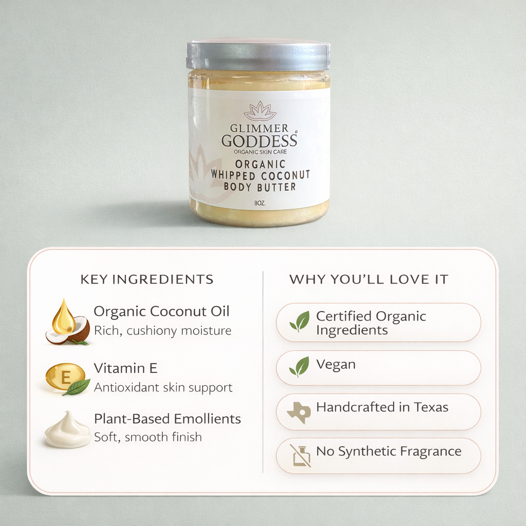 Whipped Coconut & Vitamin E Body Butter – Ultra-Nourishing