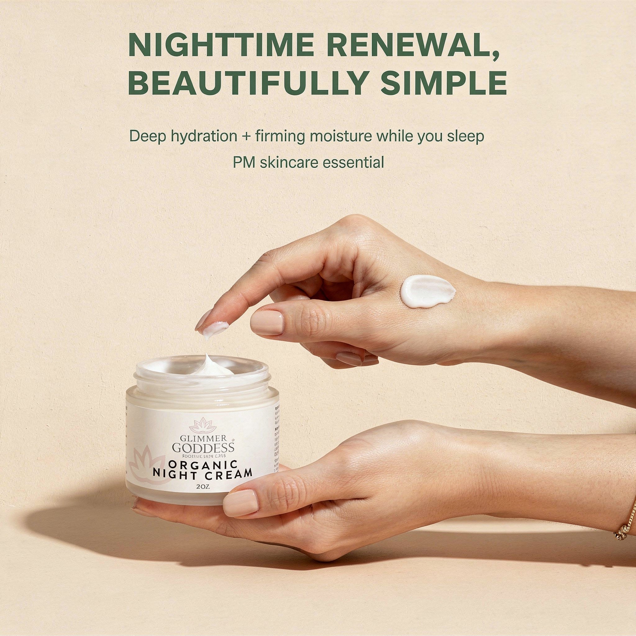 Skin Renewal Night Cream 2 oz – Anti-Aging Treatment