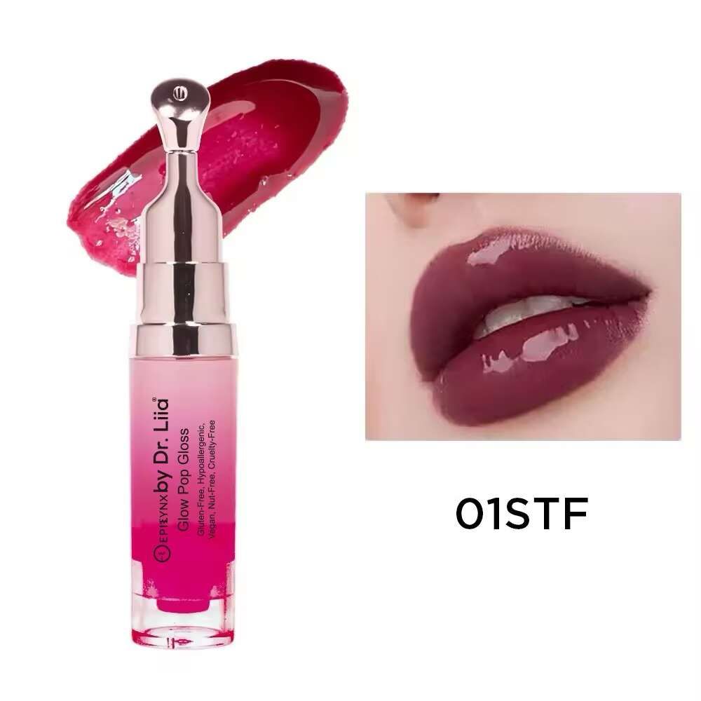 Glow Pop Gloss & Lip Treatment – Radiant Shine & pH Color-Shift