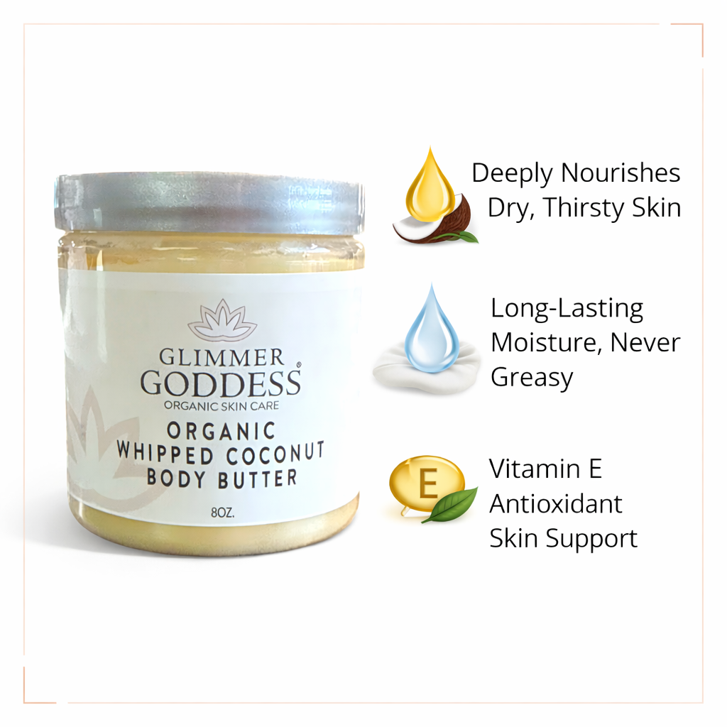 Whipped Coconut & Vitamin E Body Butter – Ultra-Nourishing
