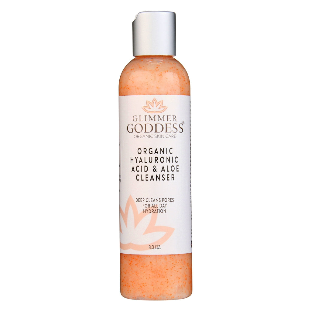 Hydrating Facial Cleanser with Exfoliating Jojoba Beads – 8 oz