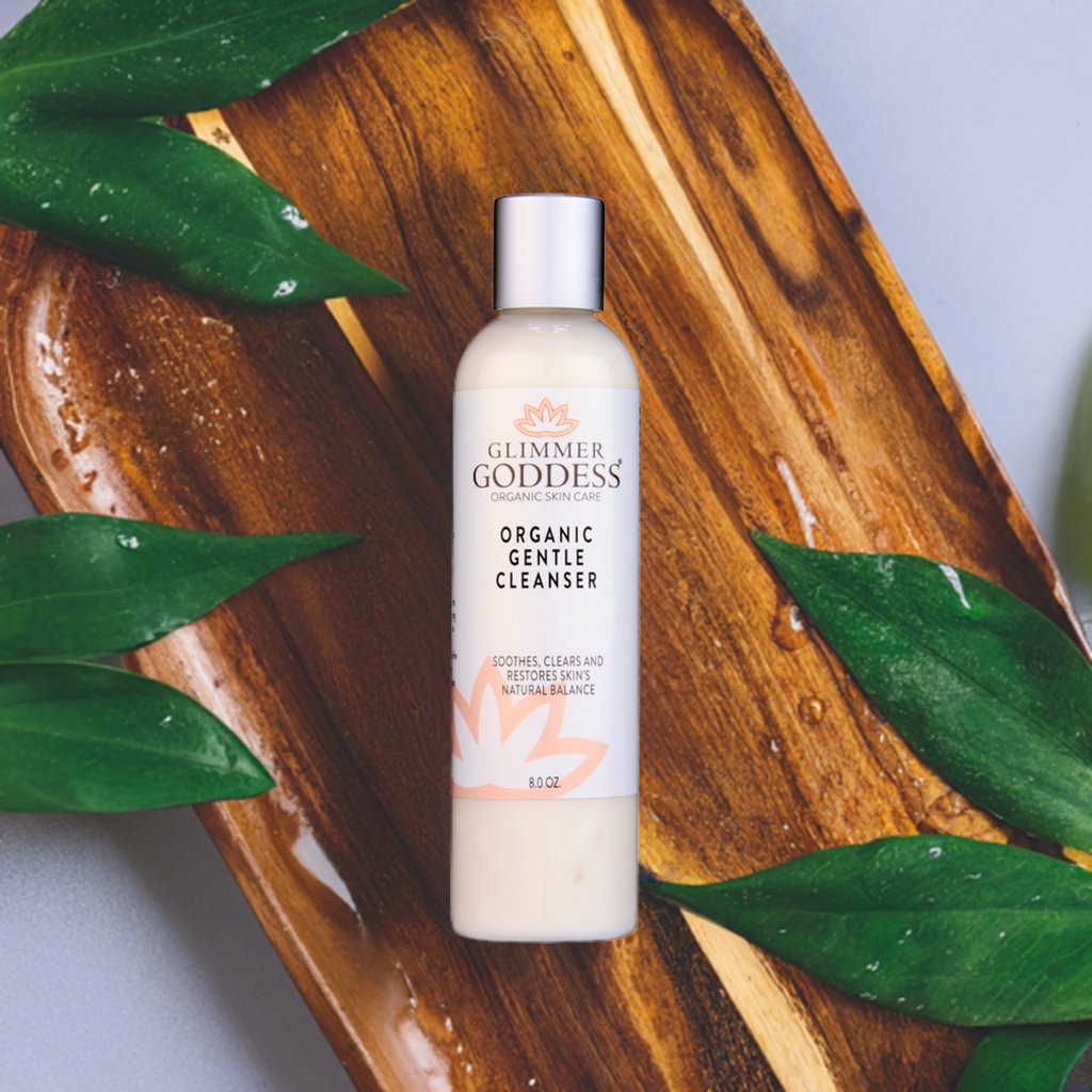 Organic Sensitive Skin Cleanser – Gentle AHA Face Wash